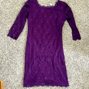 Joseph ribkoff purple dress